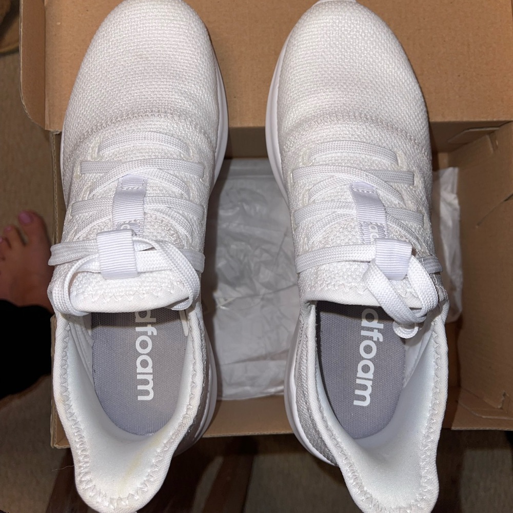 Perfect Condition Adidas Cloudform Pure Sneakers - image 5
